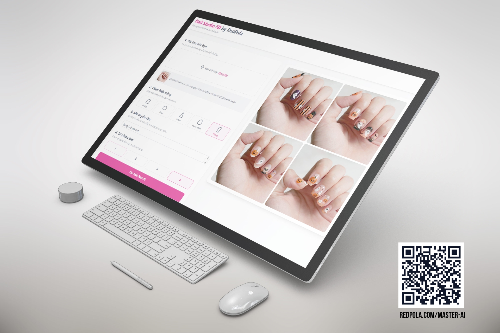 App Nail Ai Studio 3d